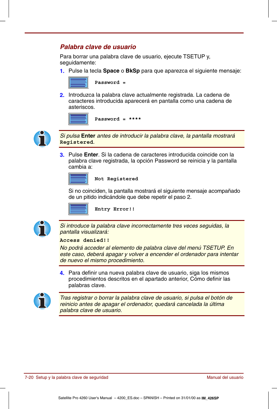 Toshiba Satellite Pro 4280 User Manual | Page 114 / 238
