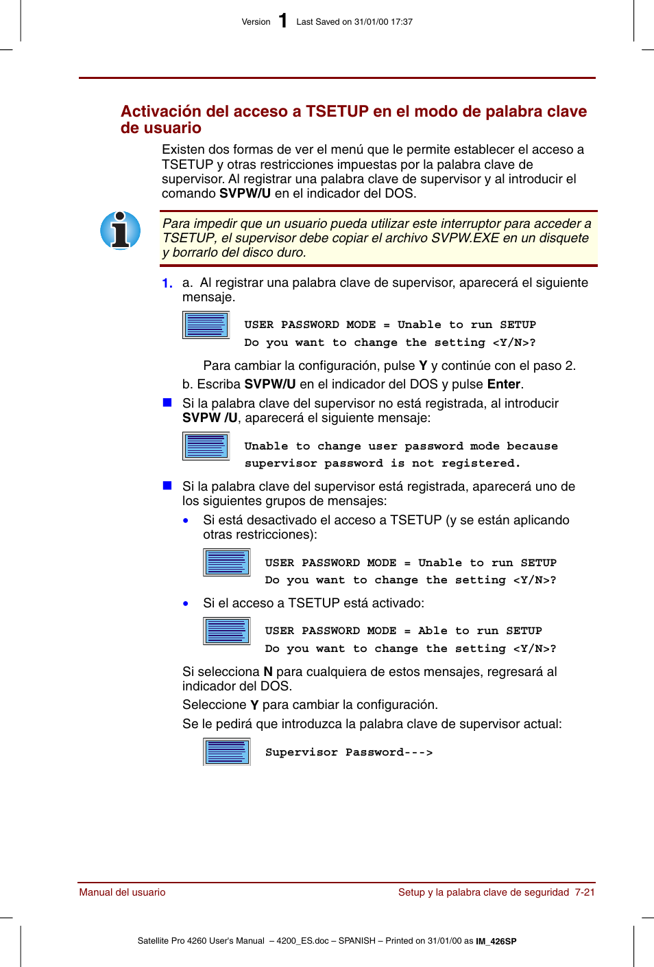 Toshiba Satellite Pro 4280 User Manual | Page 115 / 238