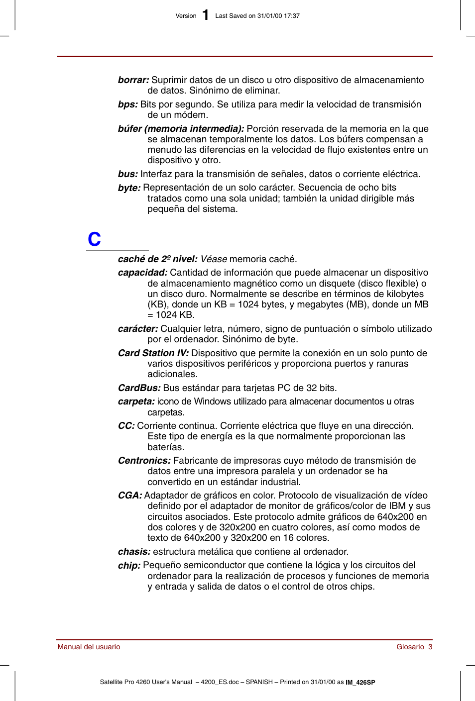 Toshiba Satellite Pro 4280 User Manual | Page 221 / 238