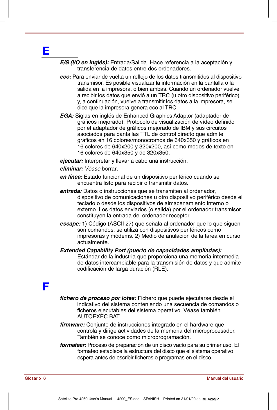 Toshiba Satellite Pro 4280 User Manual | Page 224 / 238