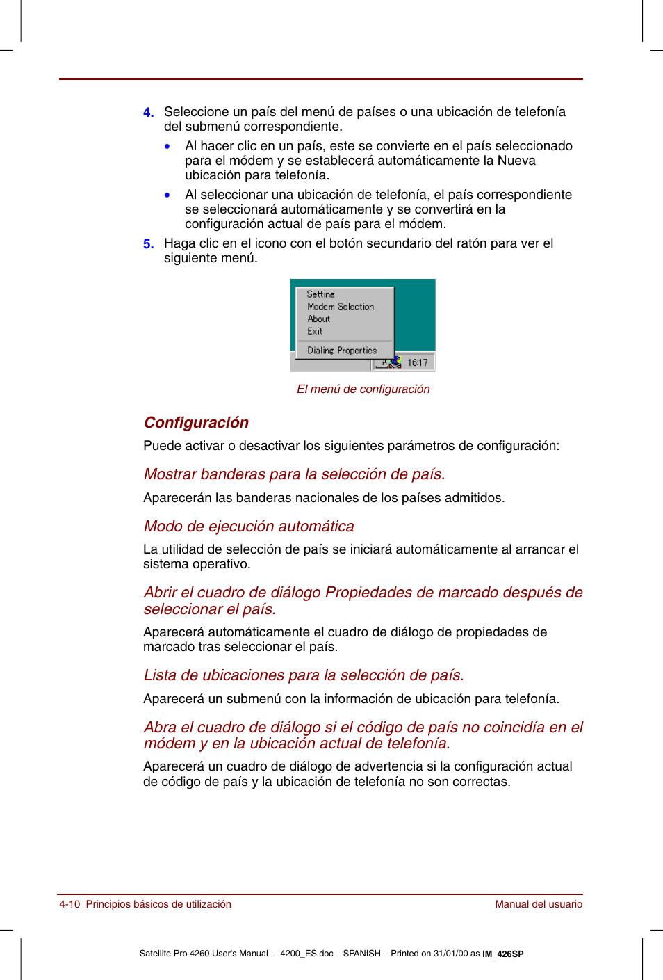 Toshiba Satellite Pro 4280 User Manual | Page 68 / 238