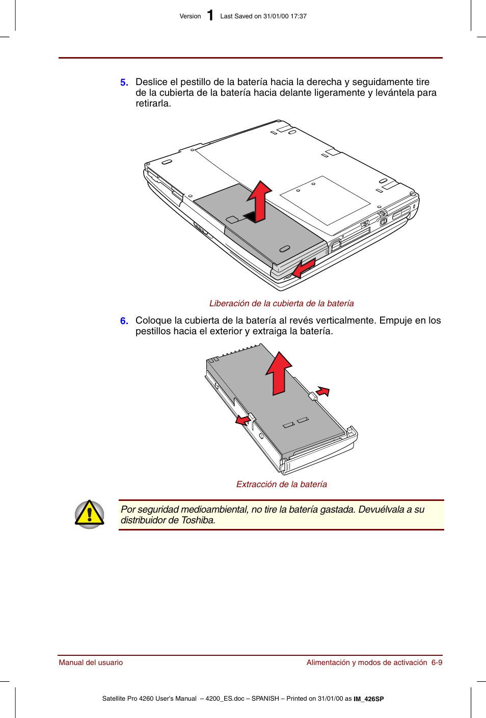 Toshiba Satellite Pro 4280 User Manual | Page 89 / 238