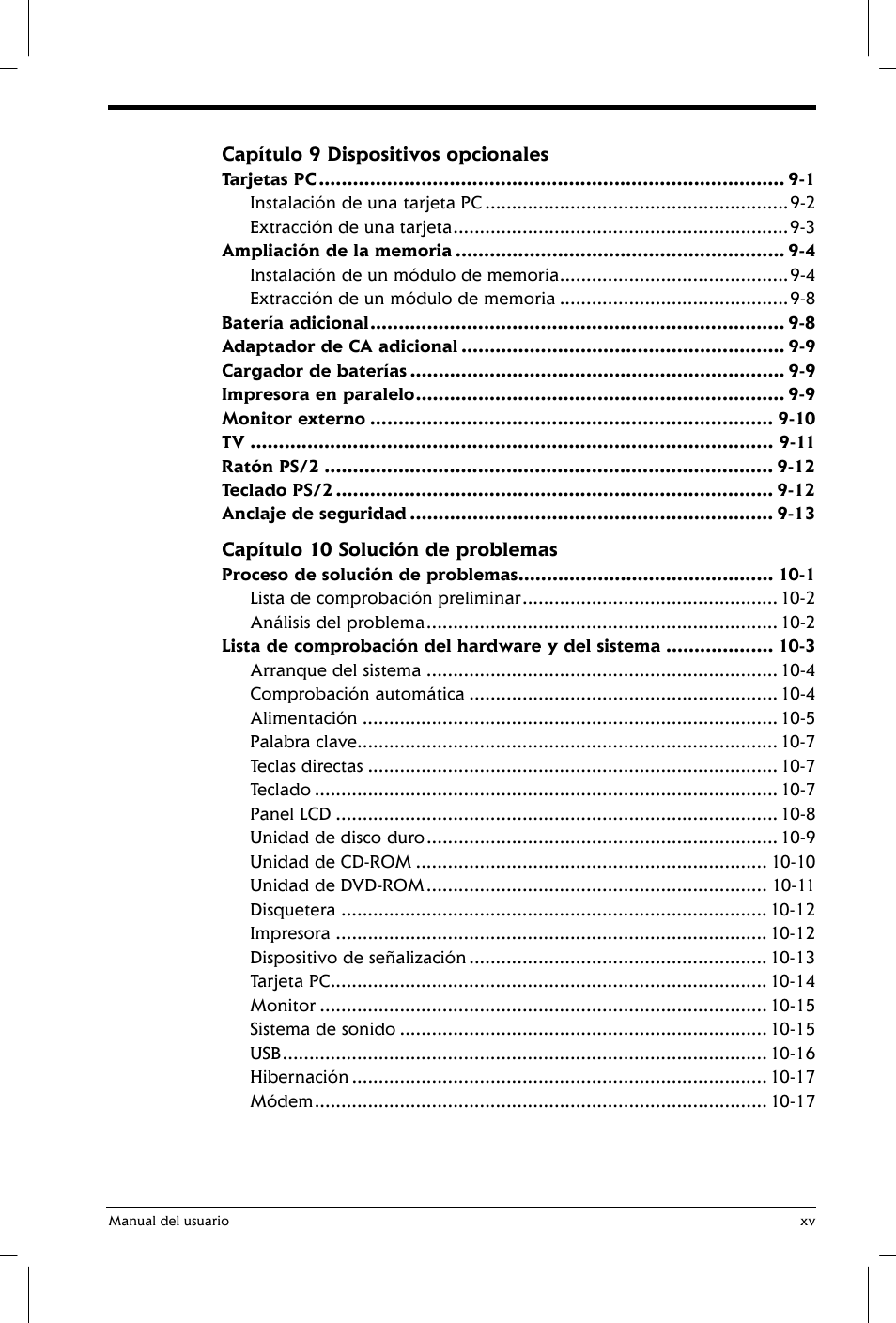 Toshiba Satellite 2650 User Manual | Page 15 / 222