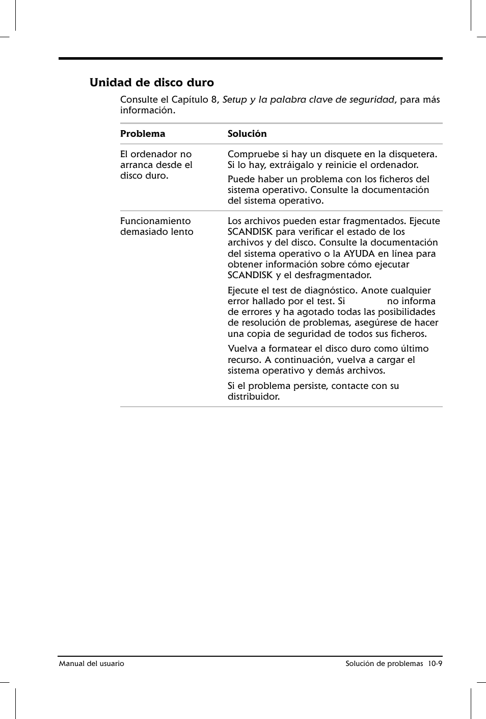 Unidad de disco duro | Toshiba Satellite 2650 User Manual | Page 154 / 222