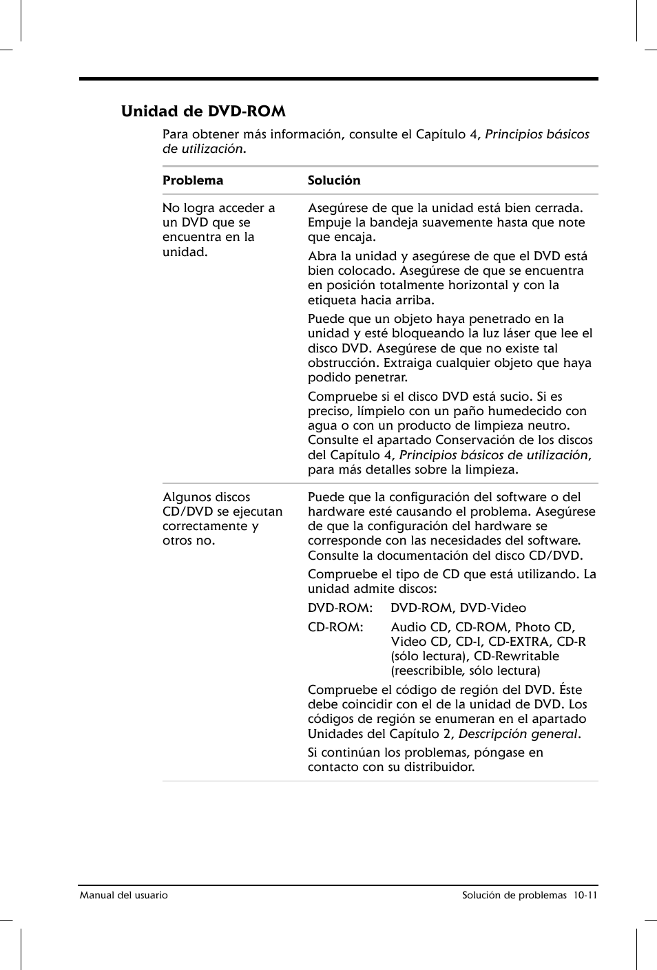 Unidad de dvd-rom | Toshiba Satellite 2650 User Manual | Page 156 / 222