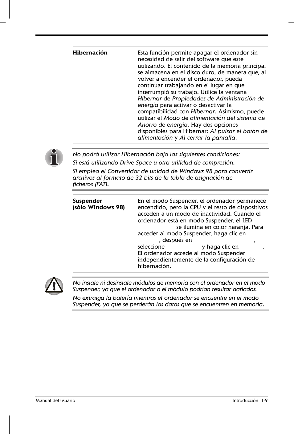 Toshiba Satellite 2650 User Manual | Page 28 / 222