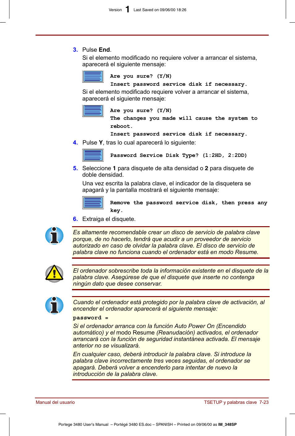 Toshiba Portege 3440 User Manual | Page 112 / 213