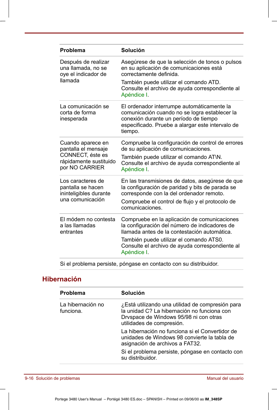 Hibernación -16, Hibernación | Toshiba Portege 3440 User Manual | Page 147 / 213