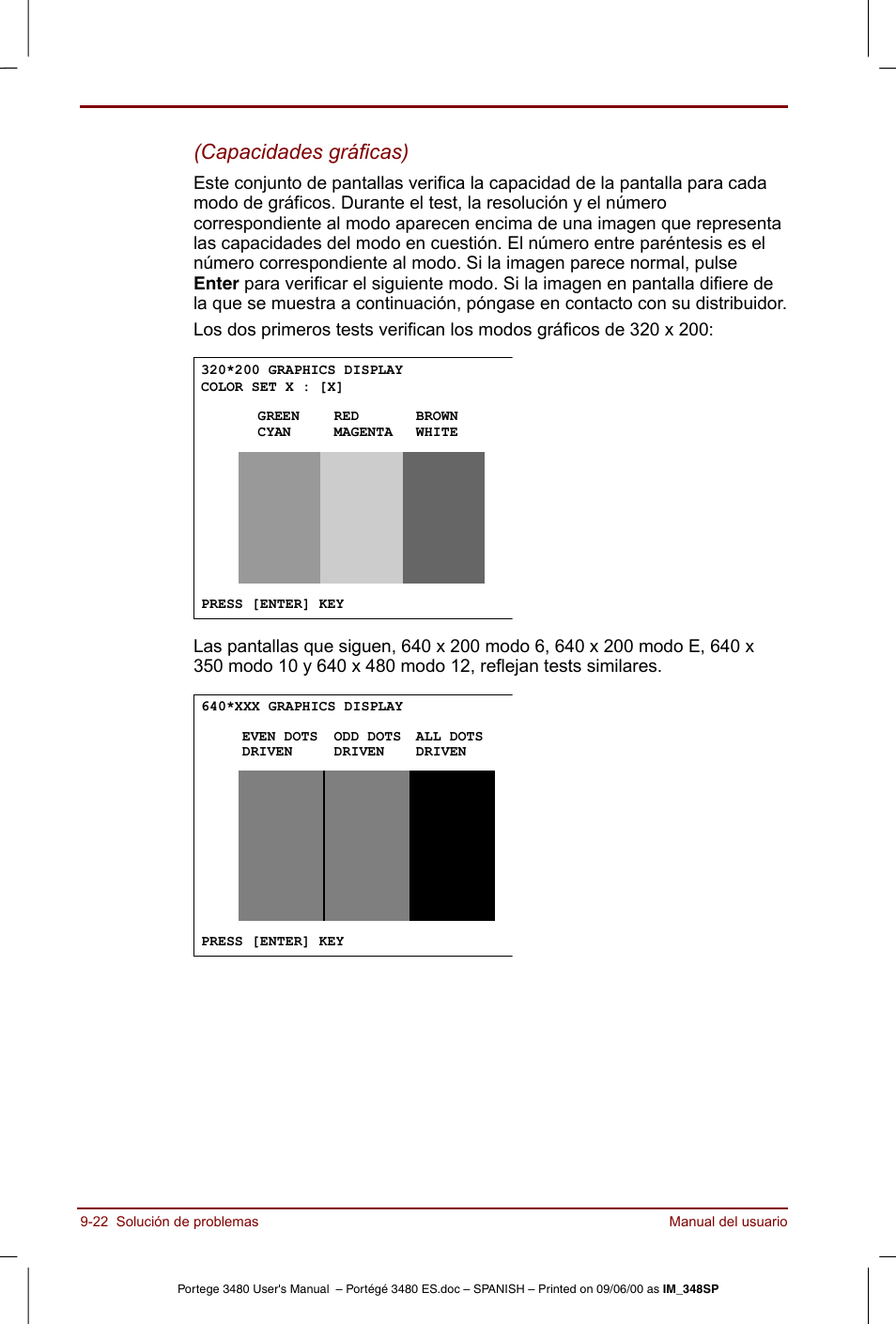 Capacidades gráficas) | Toshiba Portege 3440 User Manual | Page 153 / 213