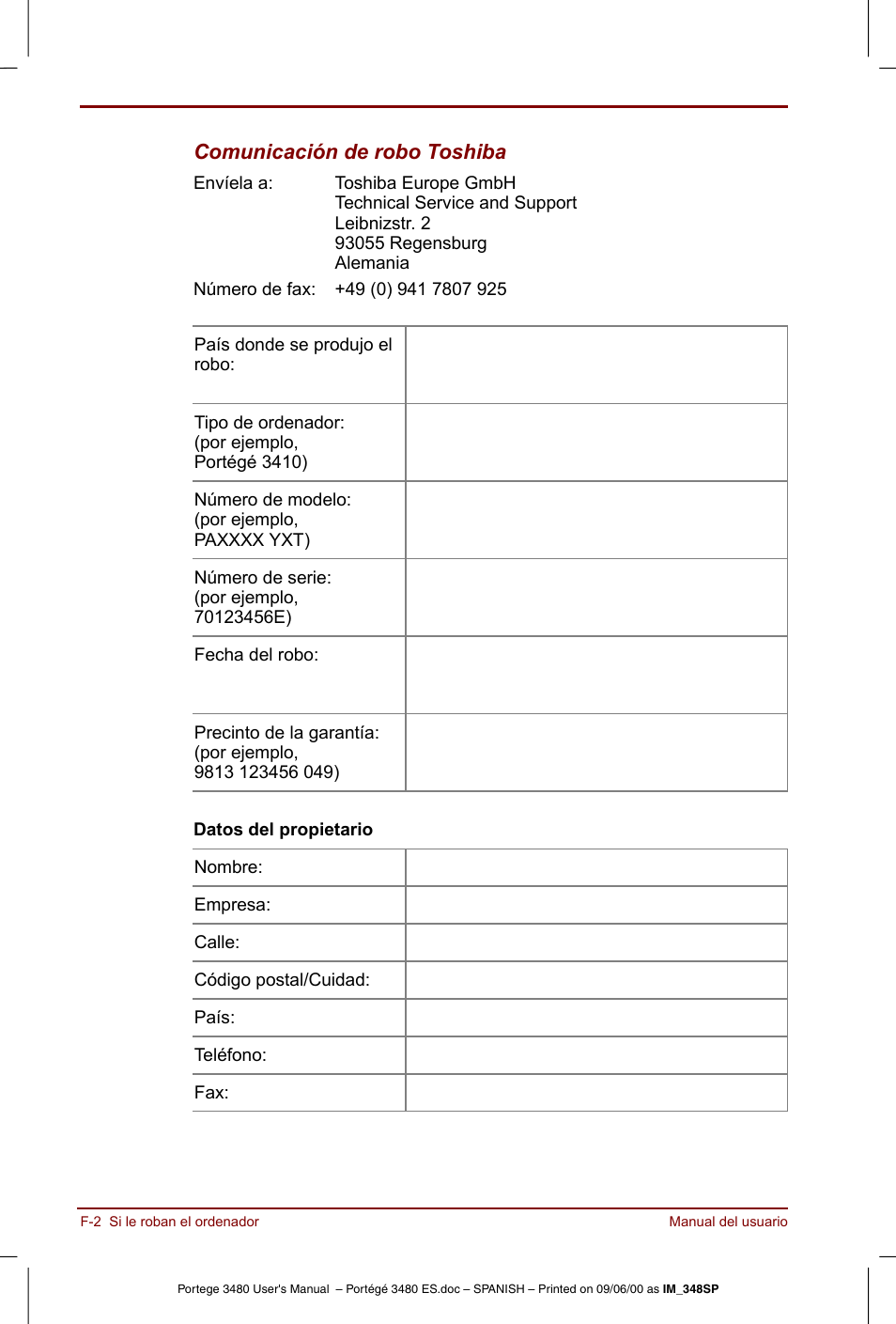 Toshiba Portege 3440 User Manual | Page 181 / 213