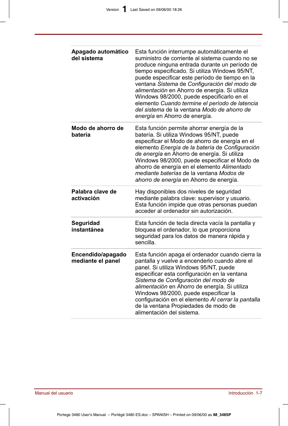 Toshiba Portege 3440 User Manual | Page 22 / 213