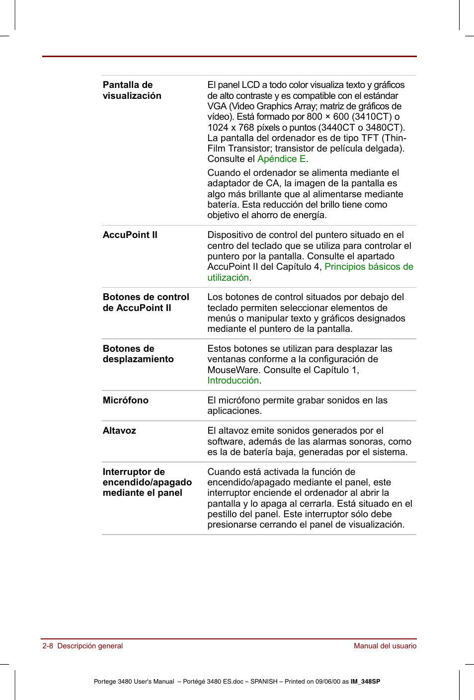 Toshiba Portege 3440 User Manual | Page 33 / 213