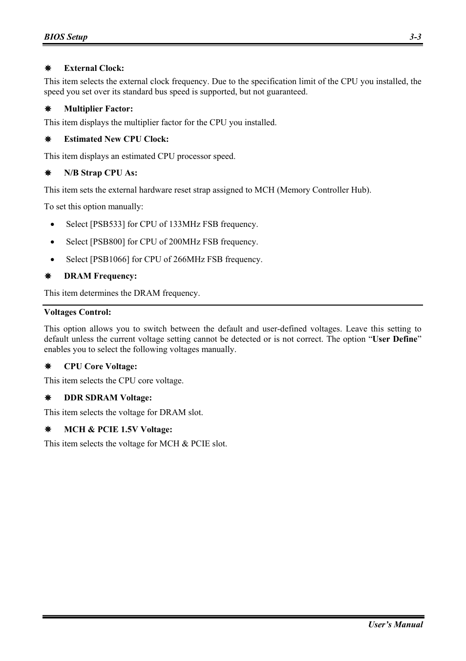 Voltages control | Abit Intel Pentium 4 System Board Socket 775 AW8 User Manual | Page 31 / 80