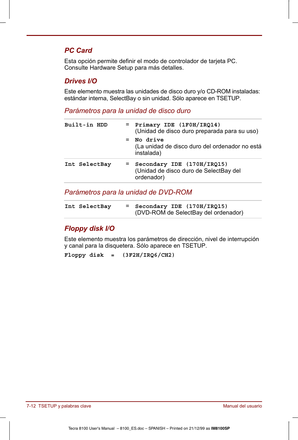 Toshiba Tecra 8100 User Manual | Page 120 / 238