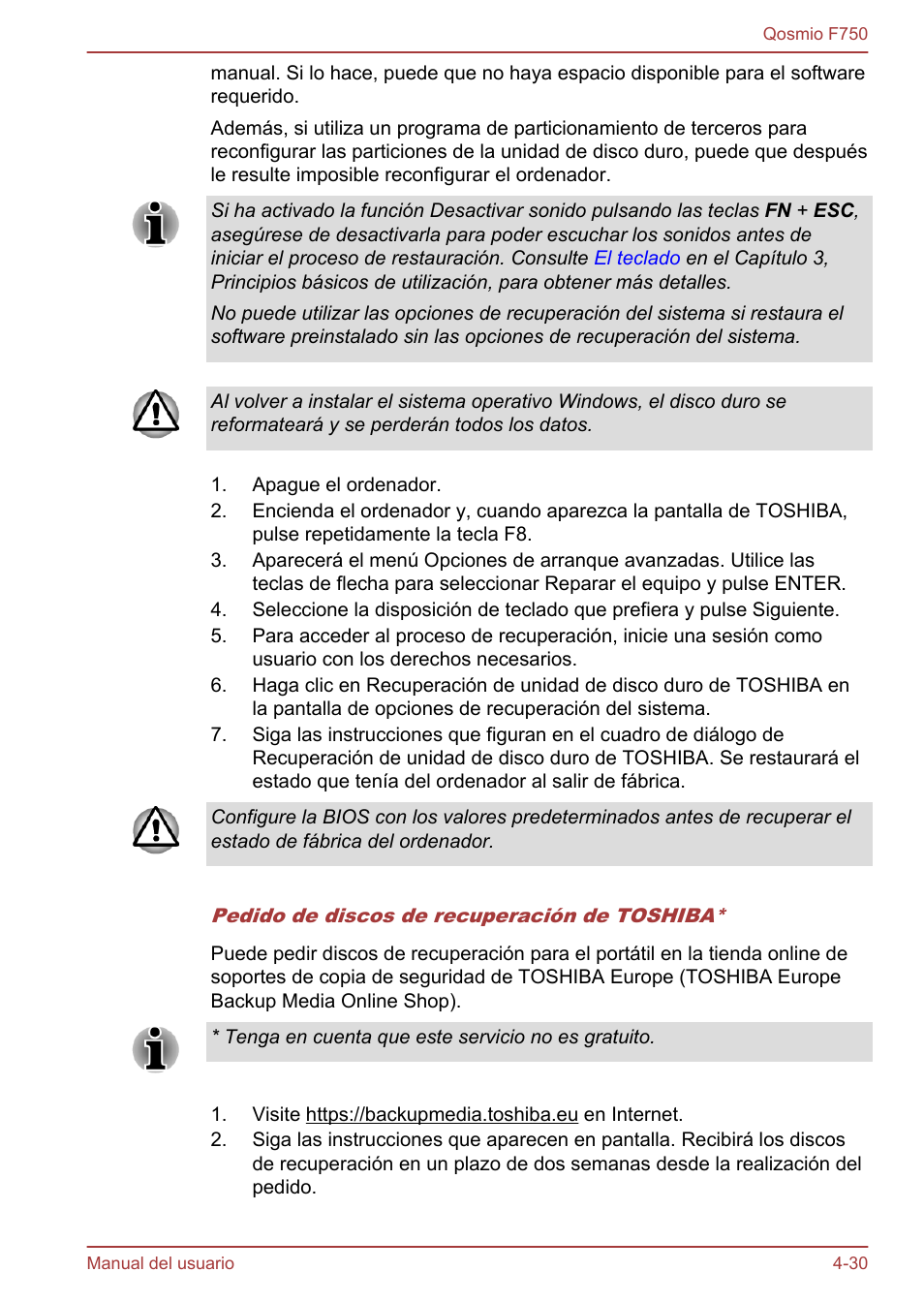 Toshiba Qosmio F750 User Manual | Page 139 / 193