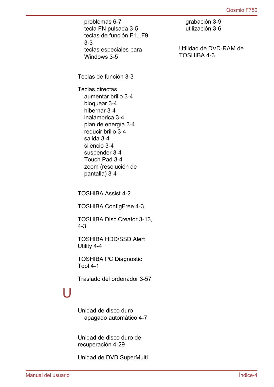 Toshiba Qosmio F750 User Manual | Page 193 / 193