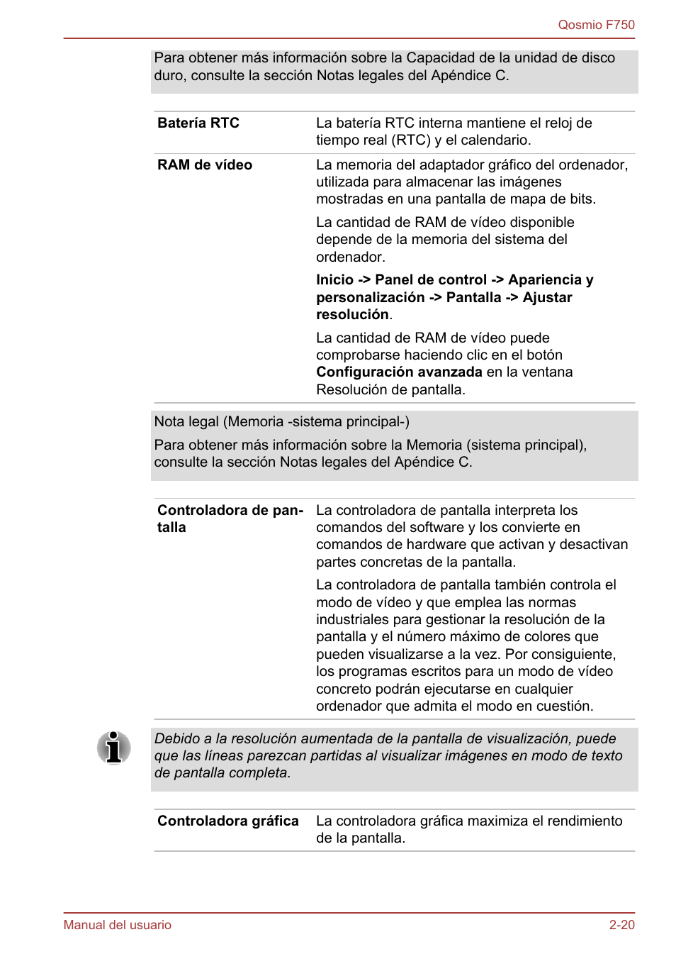 Toshiba Qosmio F750 User Manual | Page 49 / 193