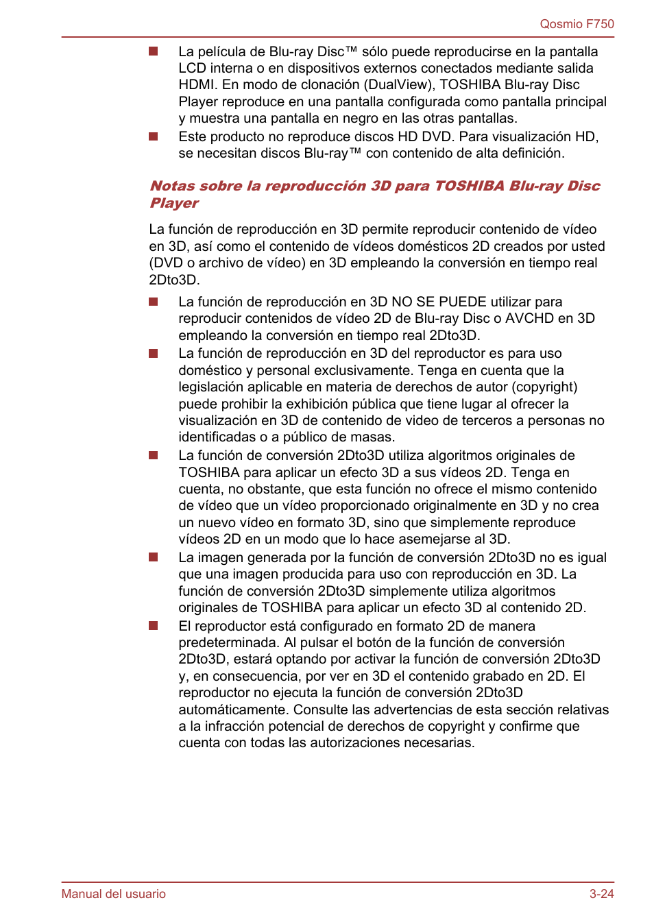 Toshiba Qosmio F750 User Manual | Page 75 / 193