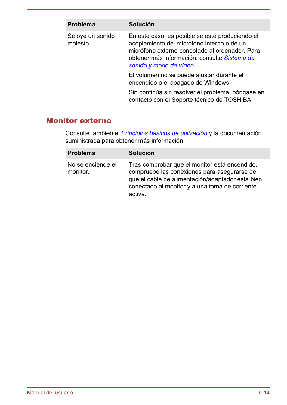 Monitor externo | Toshiba Satellite U920T-C User Manual | Page 118 / 123