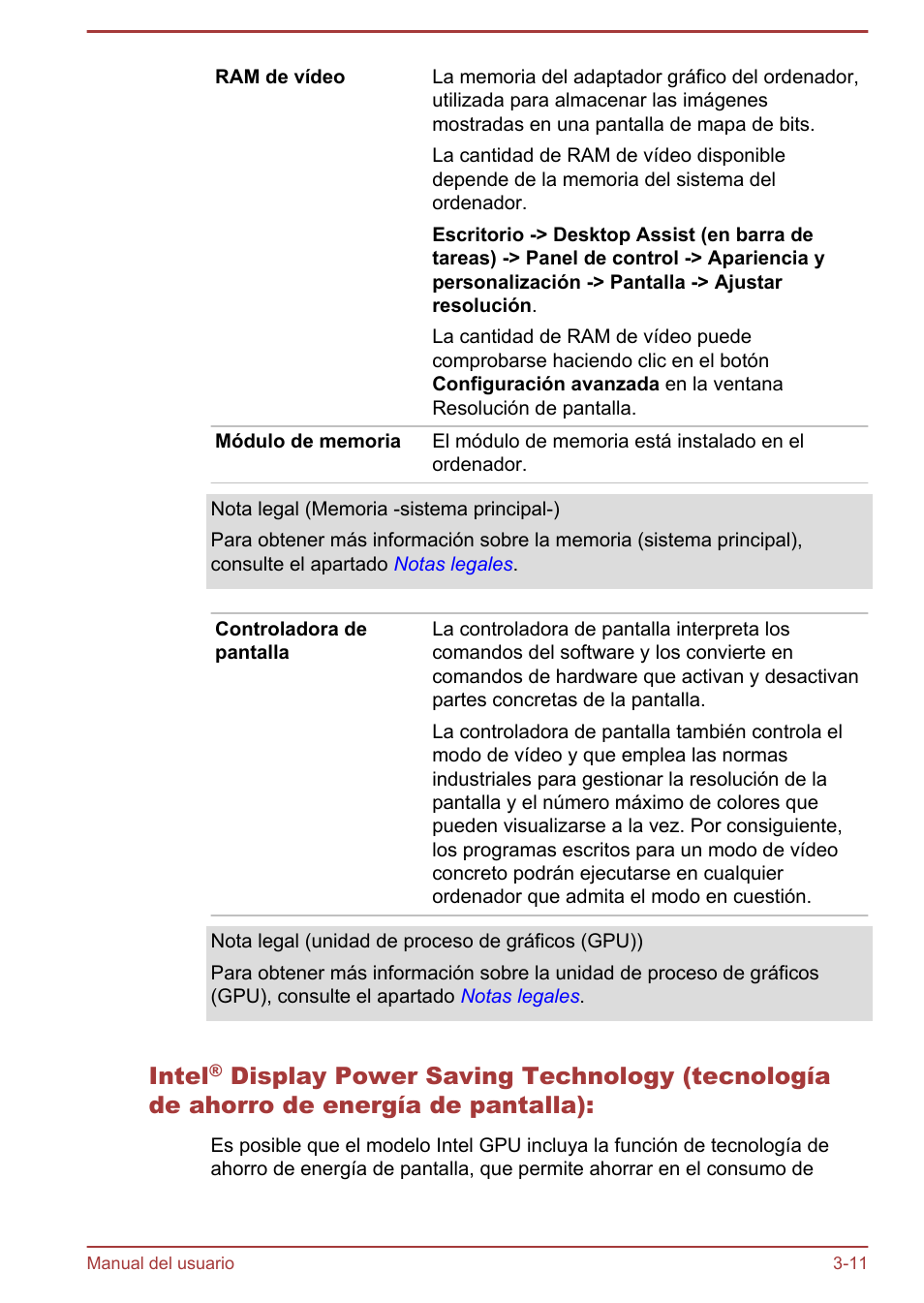 Intel | Toshiba Satellite U920T-C User Manual | Page 53 / 123