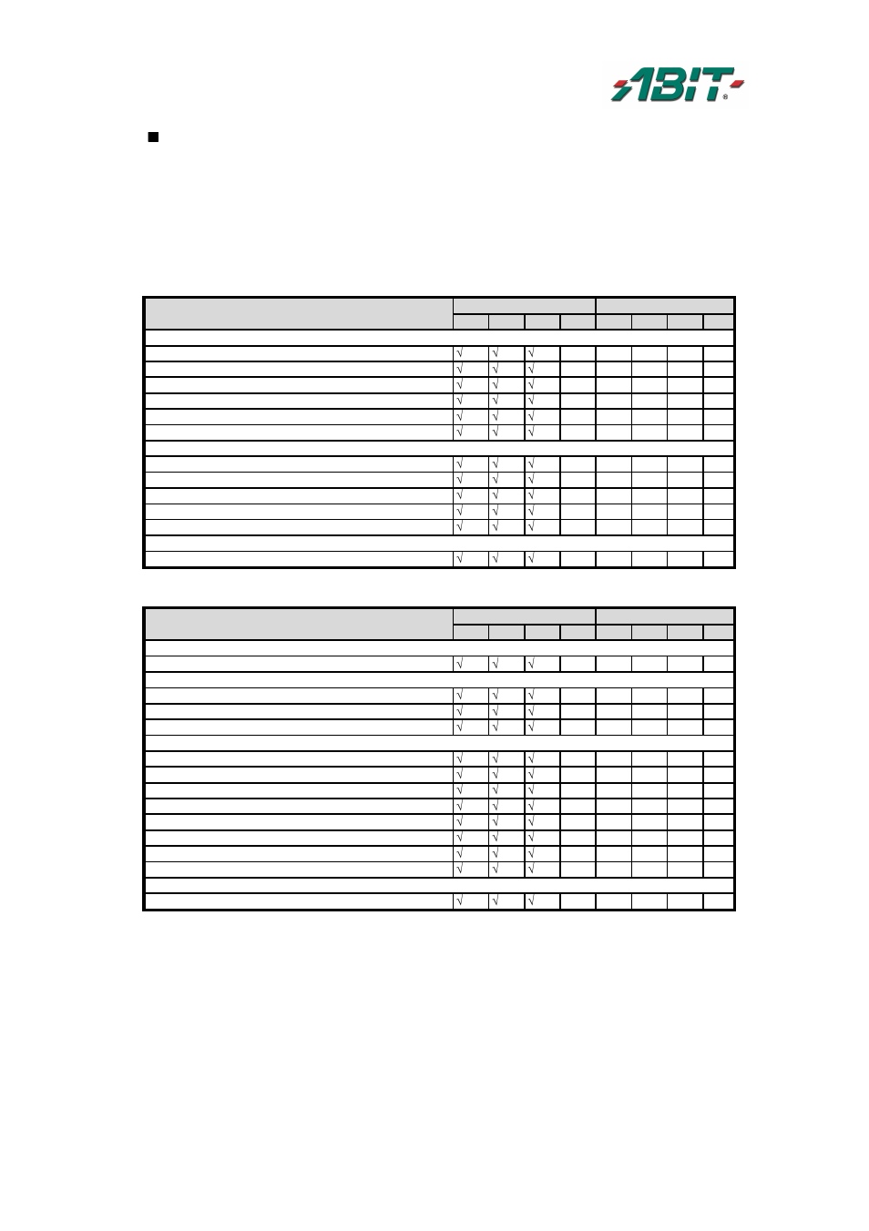 Abit BX 133 User Manual | Page 7 / 7