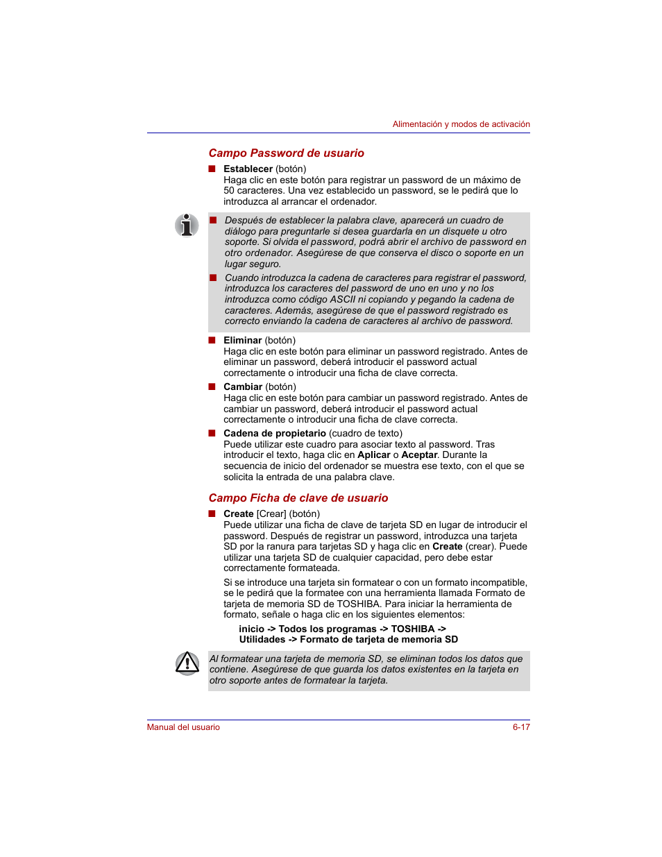 Toshiba Tecra M3 with VACF User Manual | Page 139 / 256