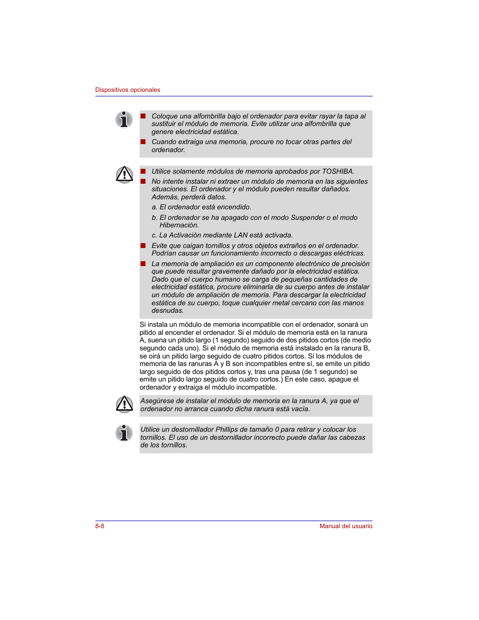 Toshiba Tecra M3 with VACF User Manual | Page 158 / 256