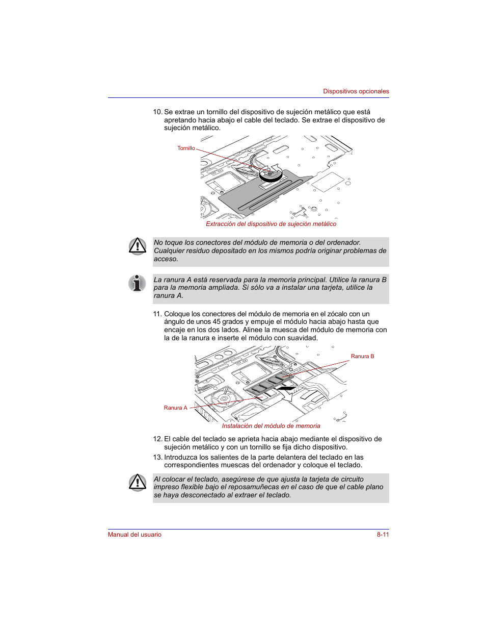 Toshiba Tecra M3 with VACF User Manual | Page 161 / 256