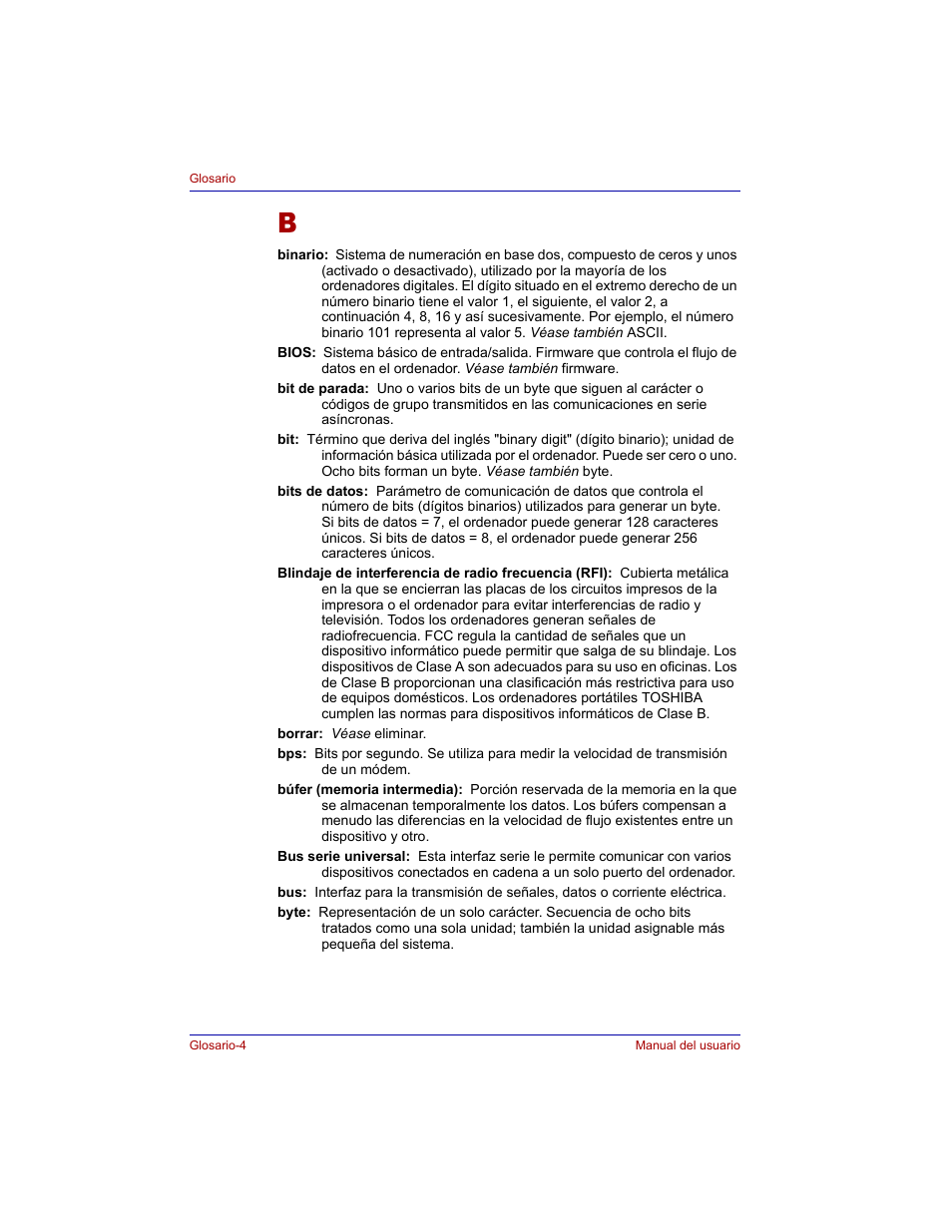 Toshiba Tecra M3 with VACF User Manual | Page 238 / 256