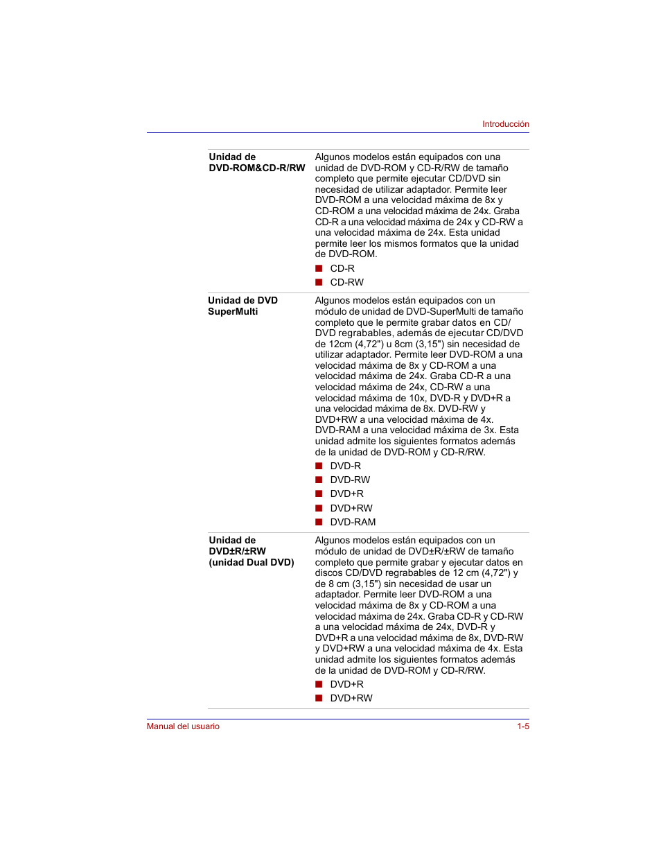 Toshiba Tecra M3 with VACF User Manual | Page 27 / 256