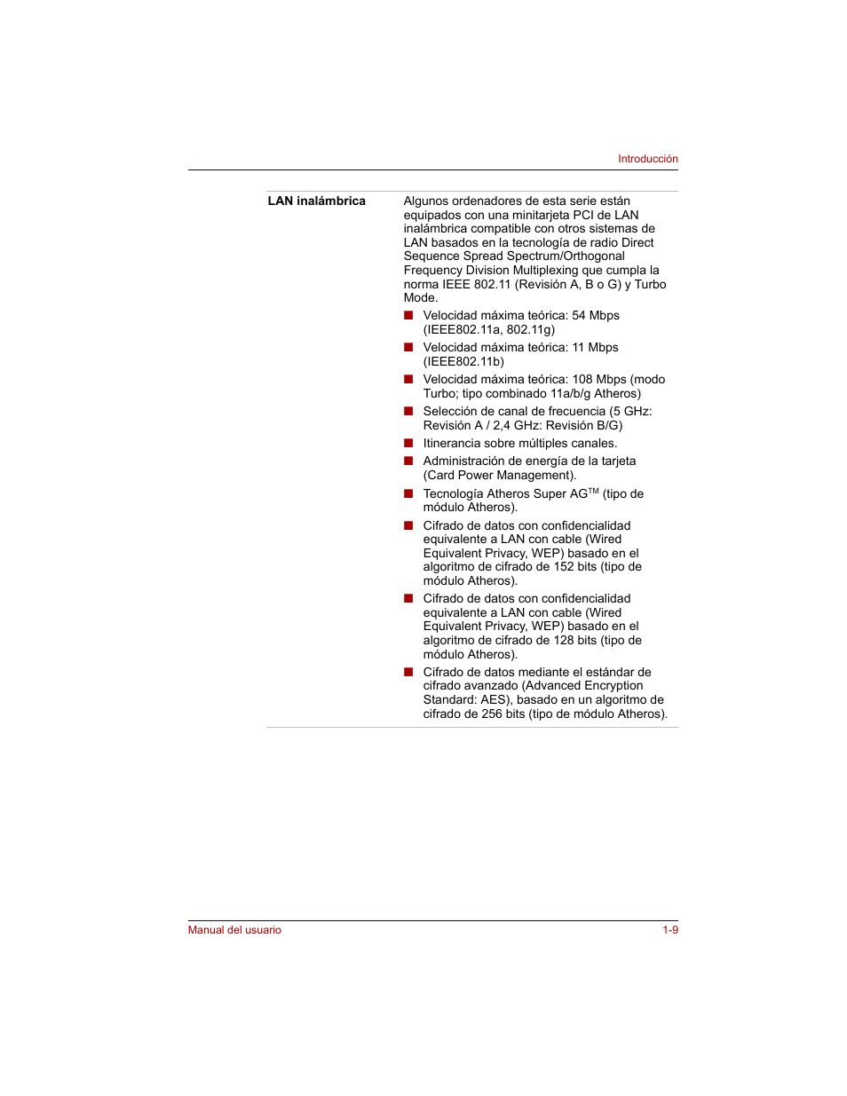 Toshiba Tecra M3 with VACF User Manual | Page 31 / 256