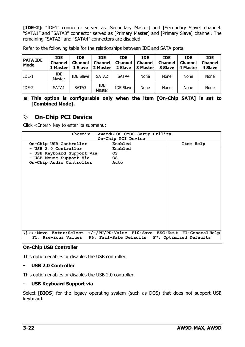 On-chip pci device | Abit AW9D-MAX User Manual | Page 58 / 88