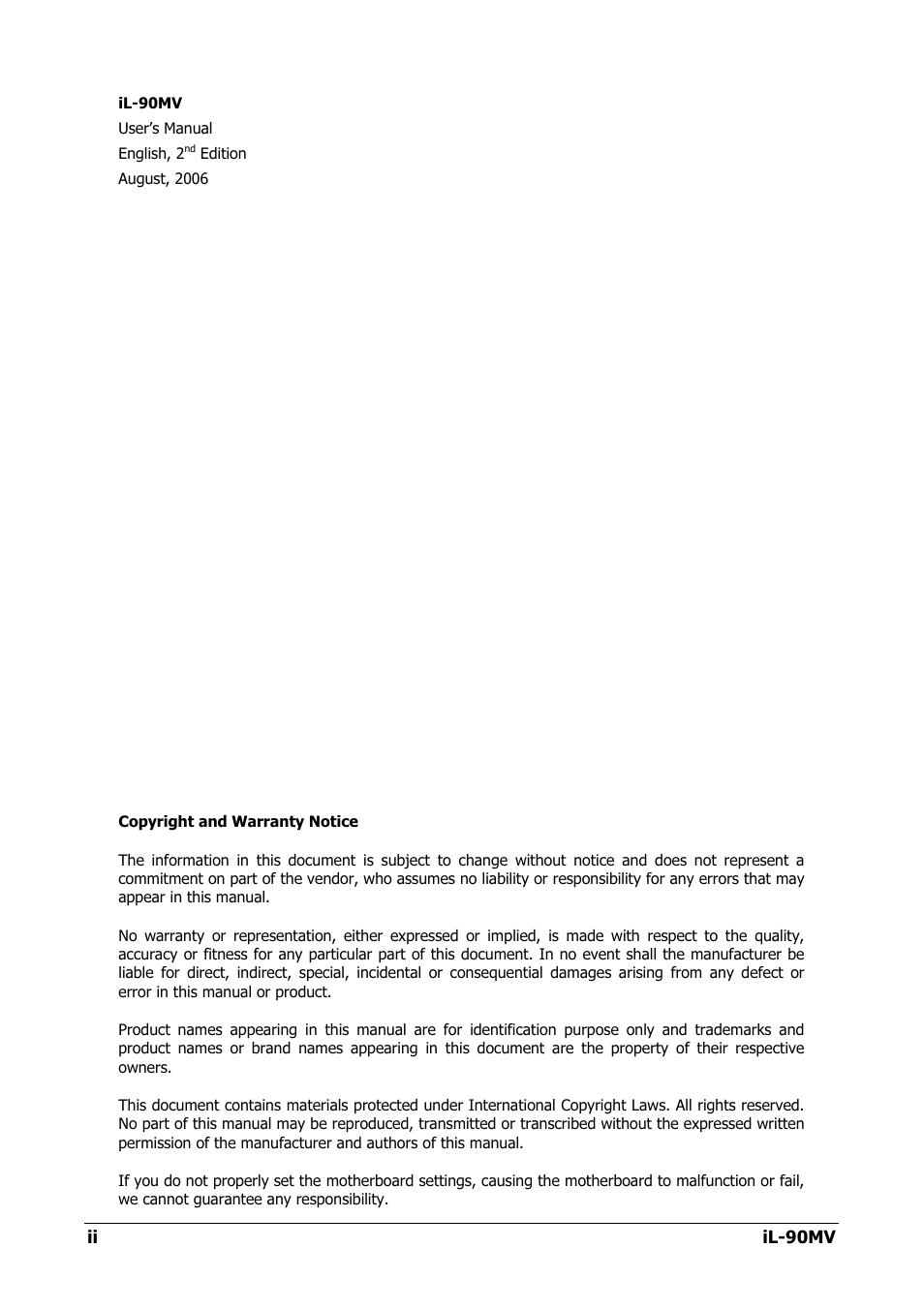 Abit IL-90MV User Manual | Page 2 / 72