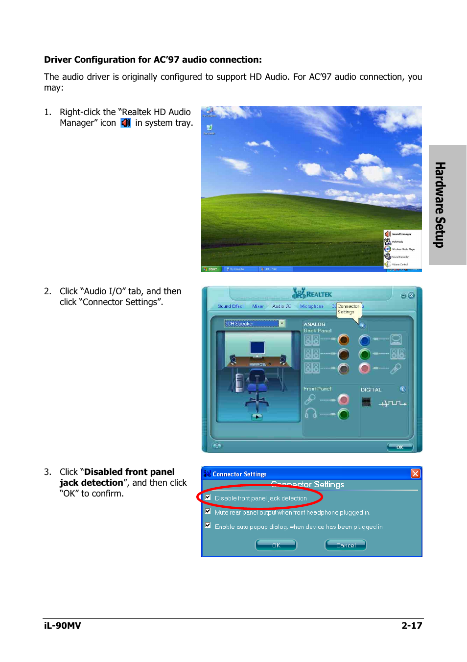 Hardware setup | Abit IL-90MV User Manual | Page 25 / 72