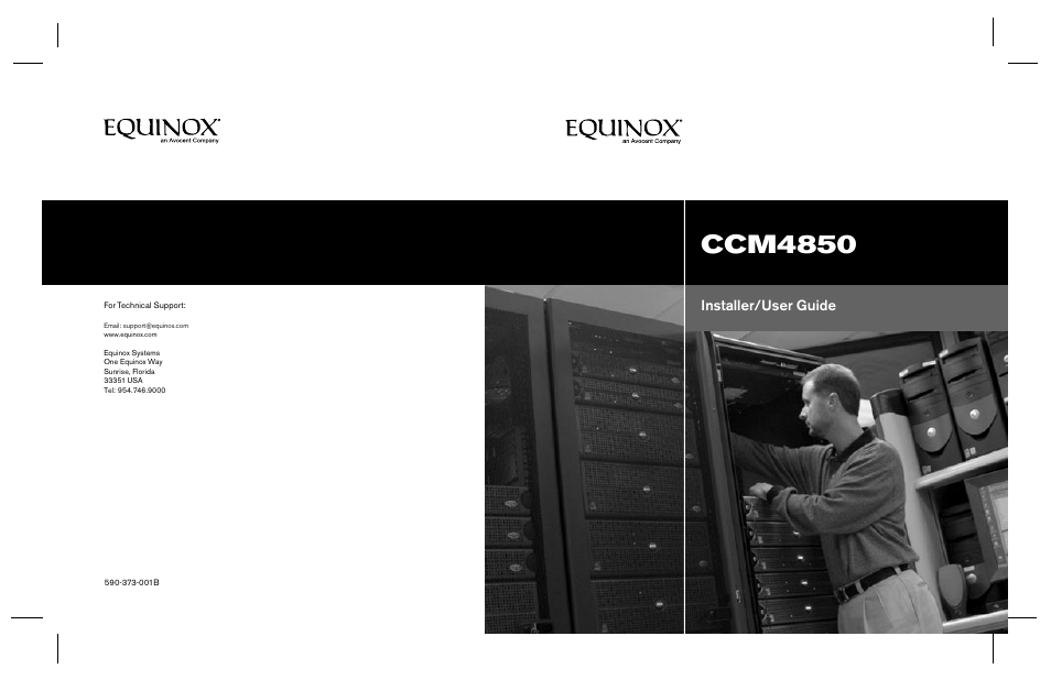 Ccm4850, Installer/user guide | Avocent CCM4850 User Manual | Page 100 / 100