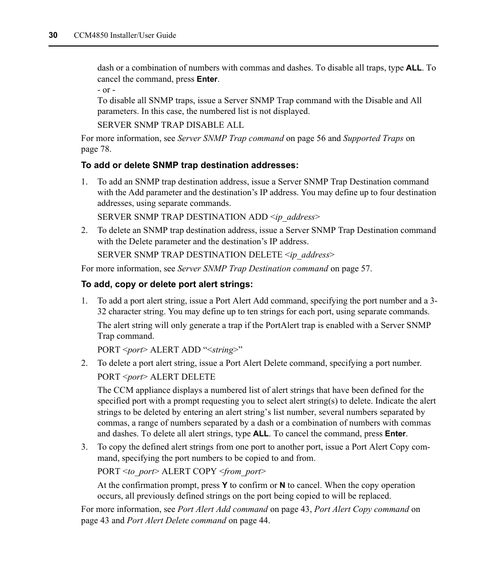 Avocent CCM4850 User Manual | Page 42 / 100