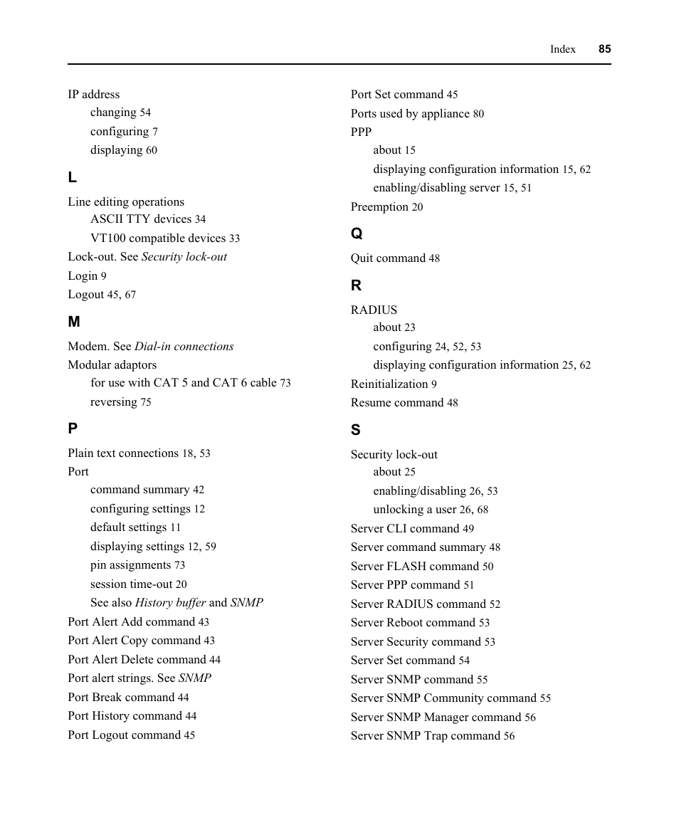 Avocent CCM4850 User Manual | Page 97 / 100