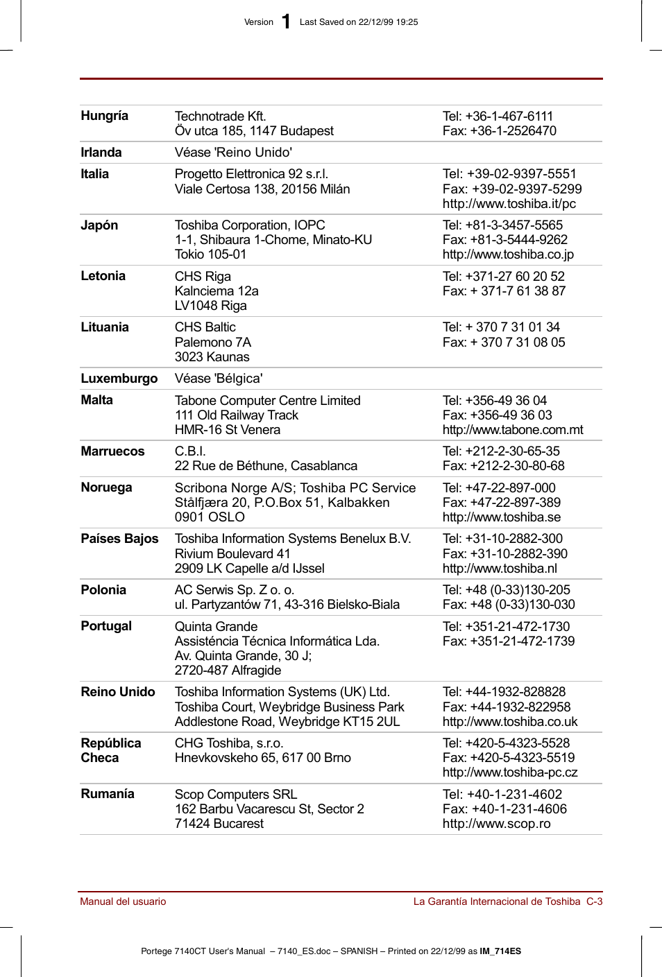 Toshiba Portege 7140 User Manual | Page 163 / 204