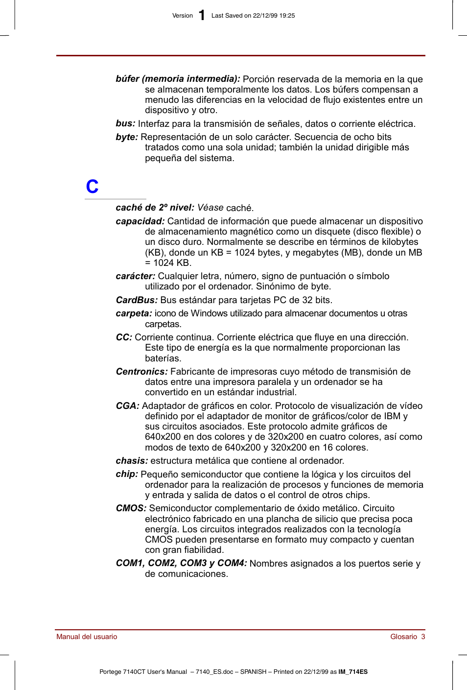 Toshiba Portege 7140 User Manual | Page 185 / 204