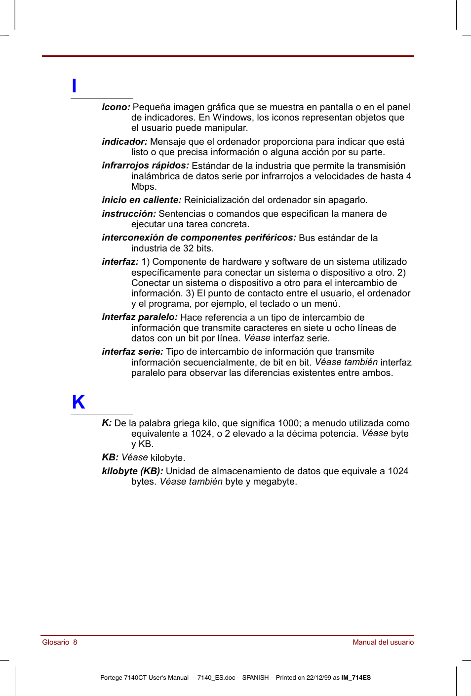 Toshiba Portege 7140 User Manual | Page 190 / 204