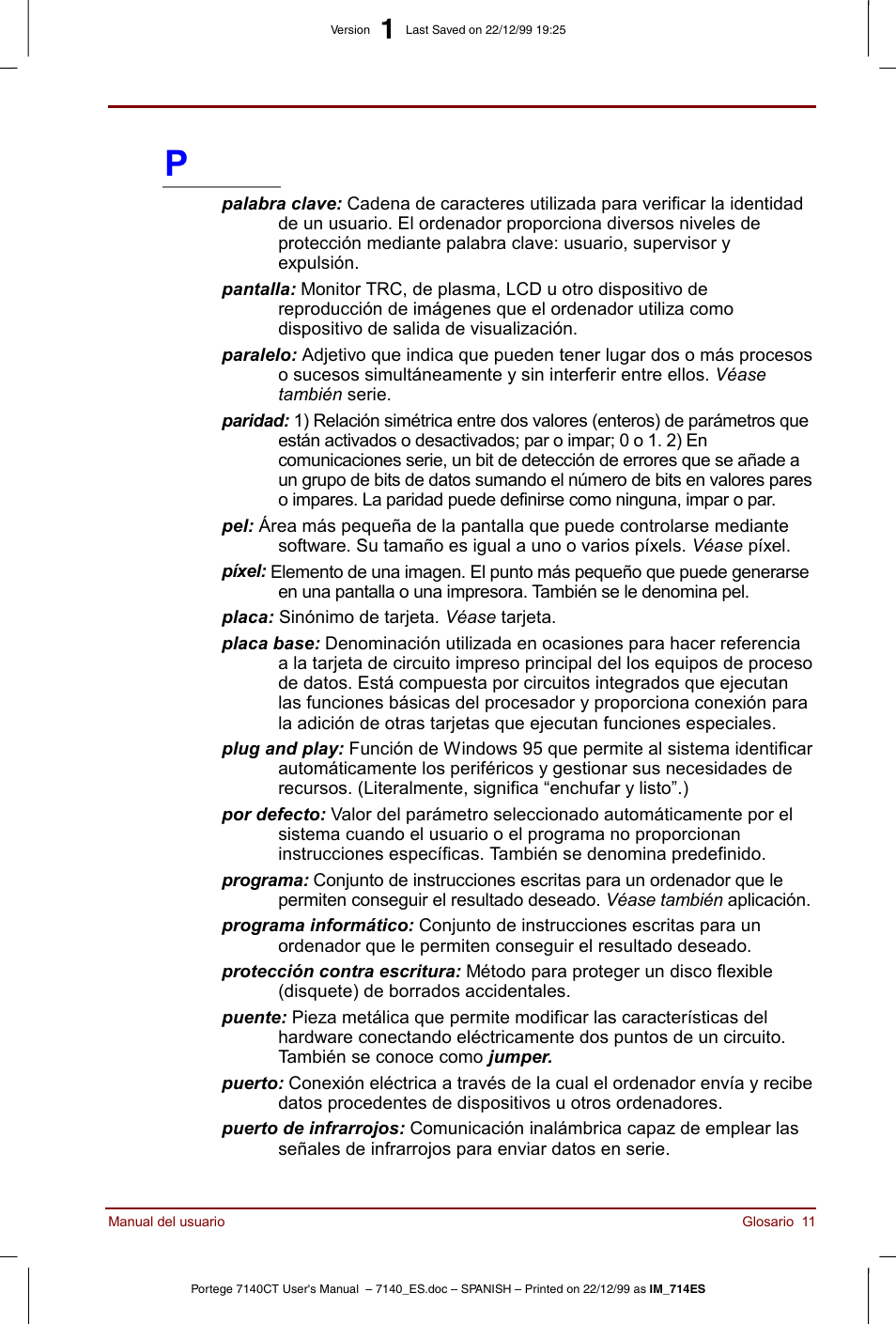 Toshiba Portege 7140 User Manual | Page 193 / 204