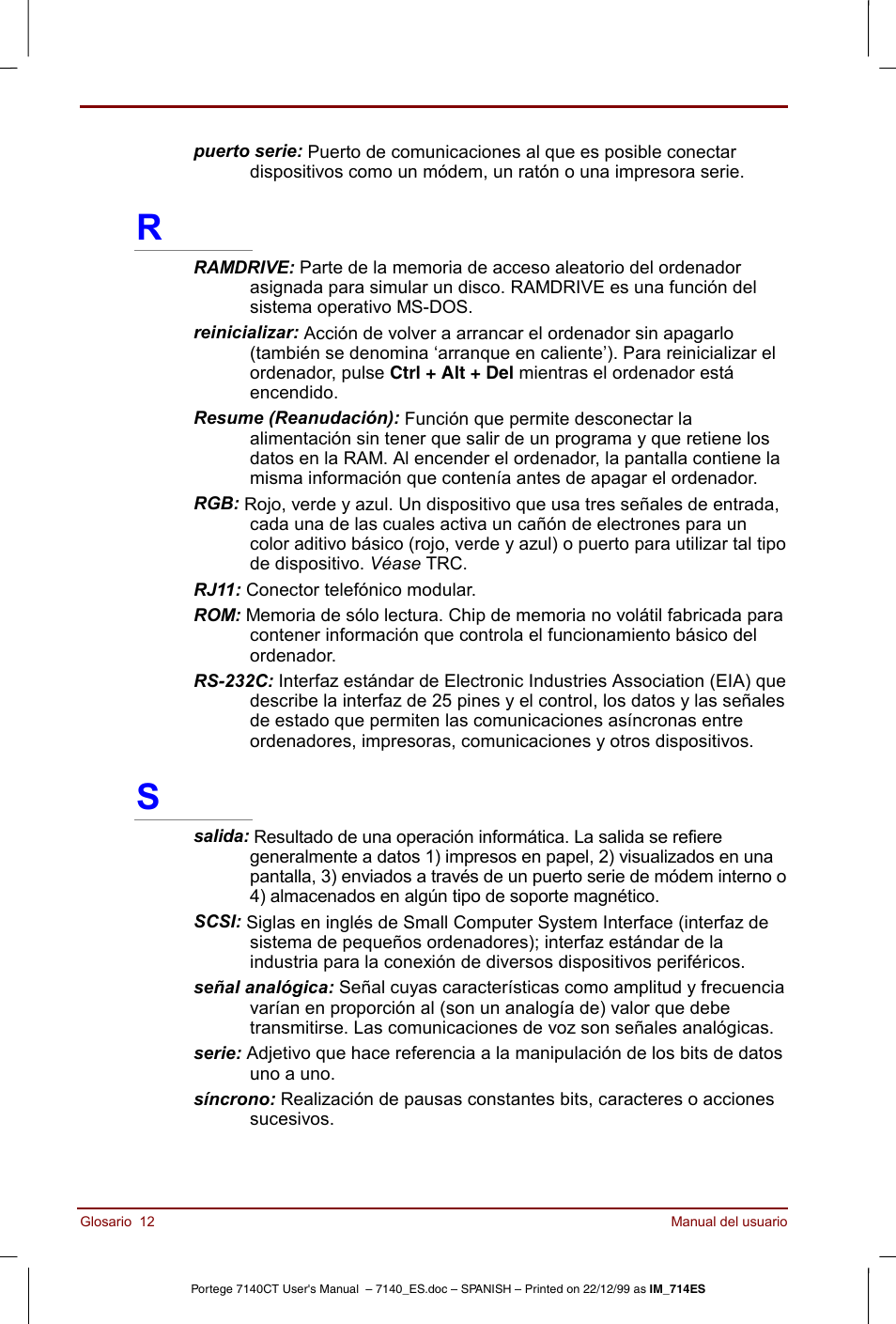 Toshiba Portege 7140 User Manual | Page 194 / 204