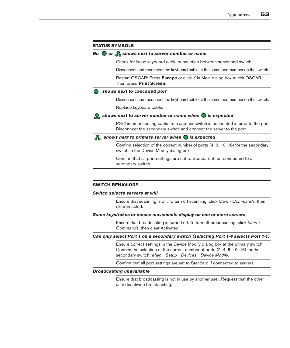 Avocent 280ES User Manual | Page 59 / 64