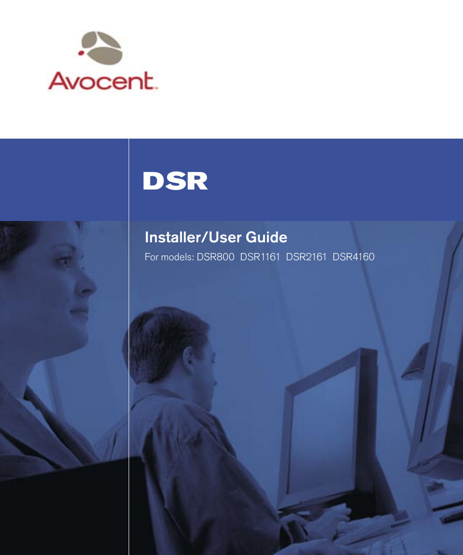 Avocent DSR1161 User Manual | 48 pages