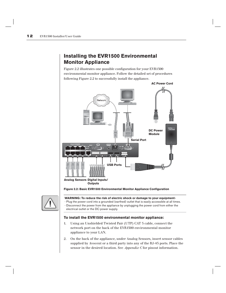 Avocent EVR1500-AM User Manual | Page 16 / 79