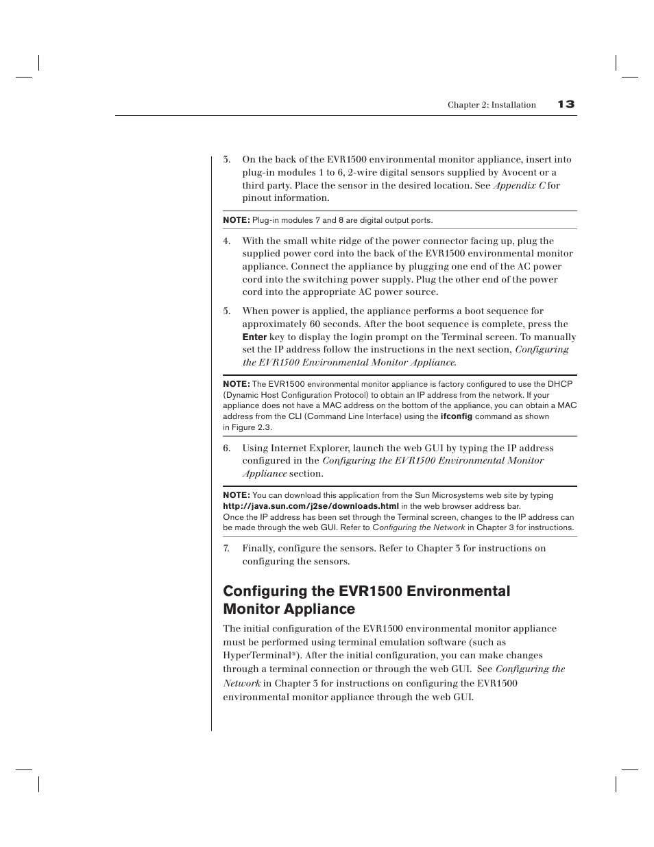 Avocent EVR1500-AM User Manual | Page 17 / 79
