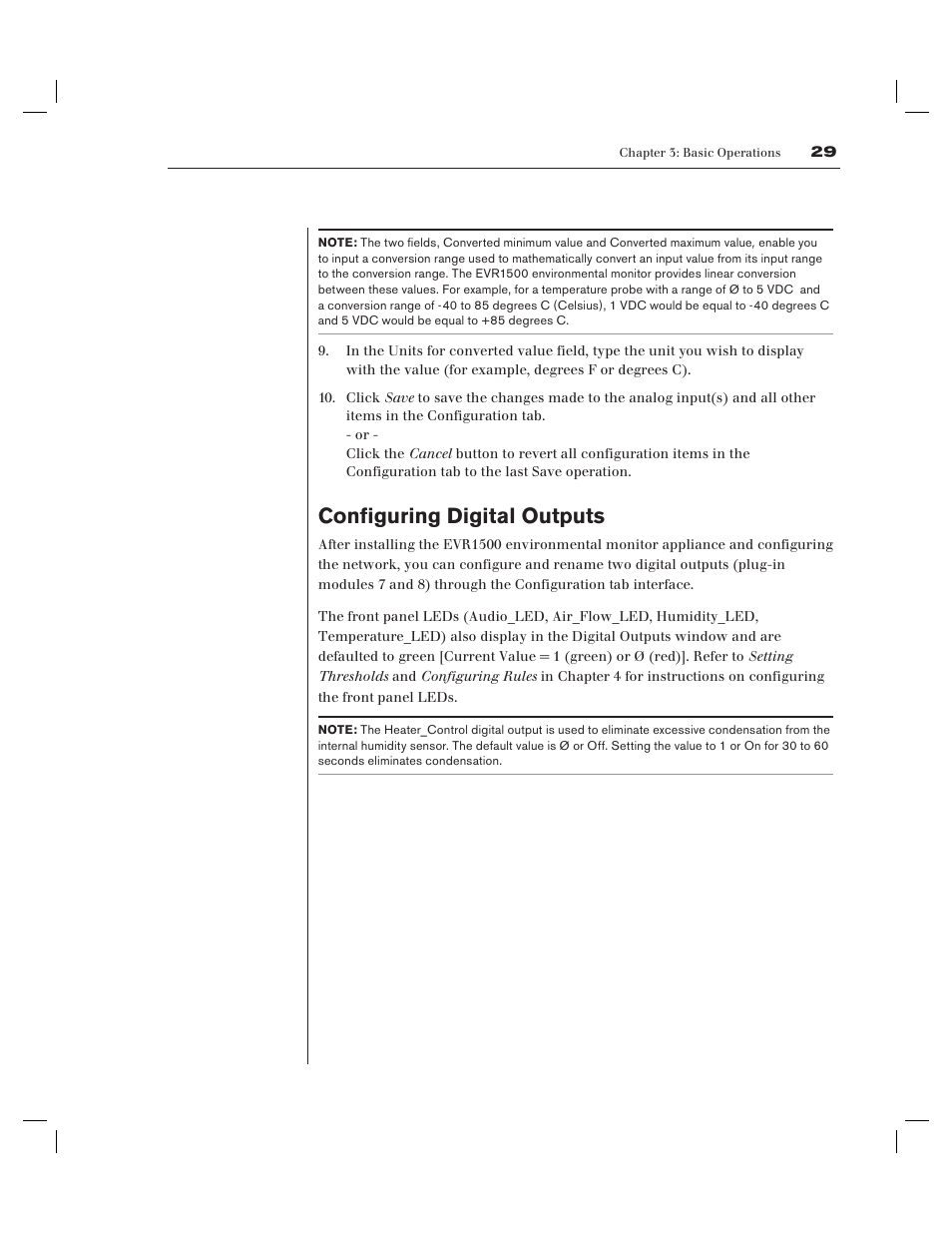 Configuring digital outputs | Avocent EVR1500-AM User Manual | Page 32 / 79