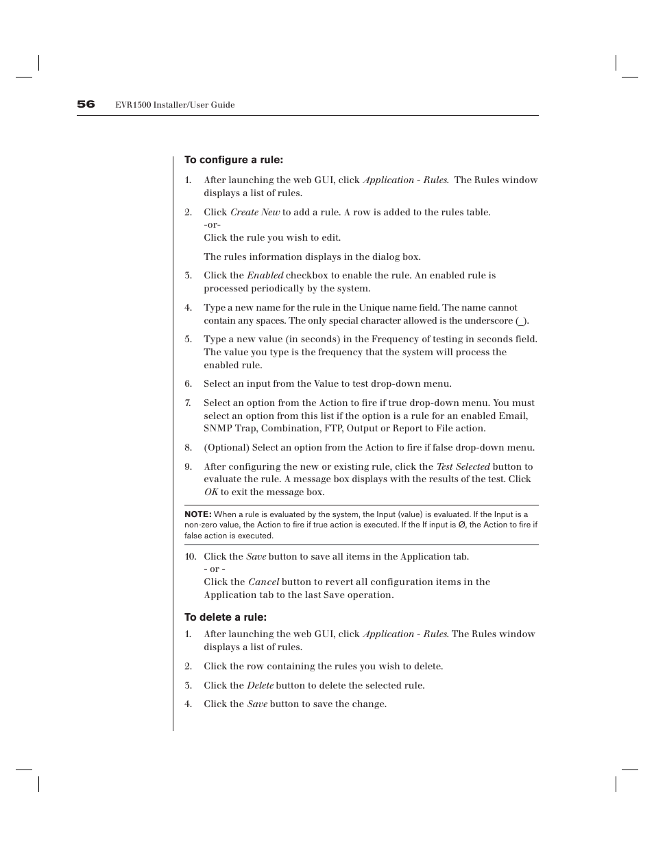 Avocent EVR1500-AM User Manual | Page 58 / 79