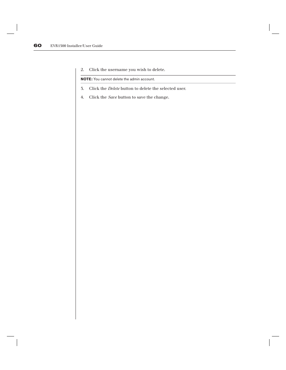 Avocent EVR1500-AM User Manual | Page 62 / 79