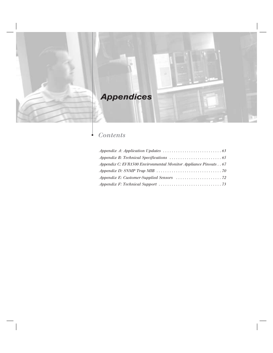 Avocent EVR1500-AM User Manual | Page 63 / 79